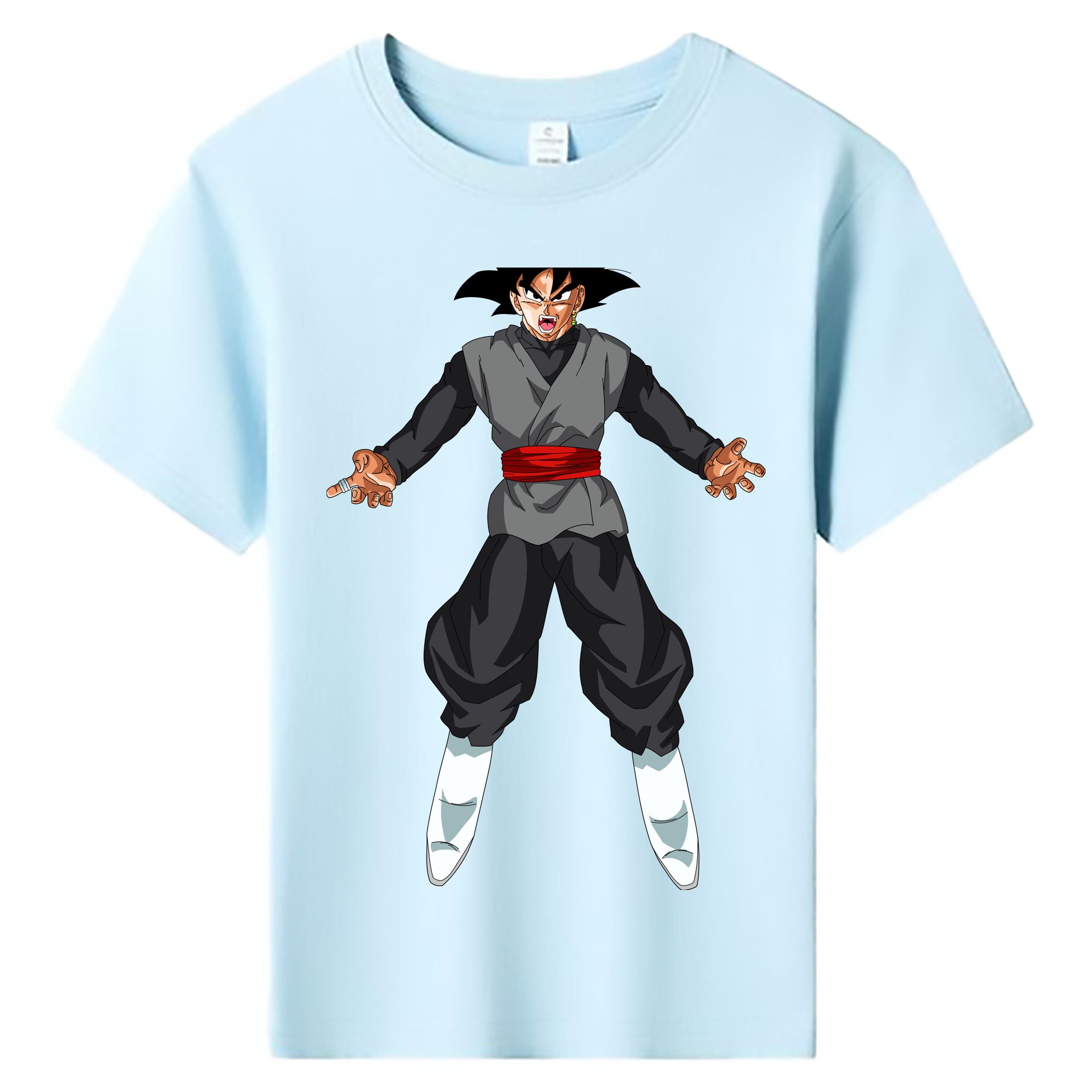 （画像用） ドラゴンボール ベジータ四世（Bejīta Yonsei）DRAGON BALL Vegeta IV 綿100％キッズTシャツ（フロントプリント）